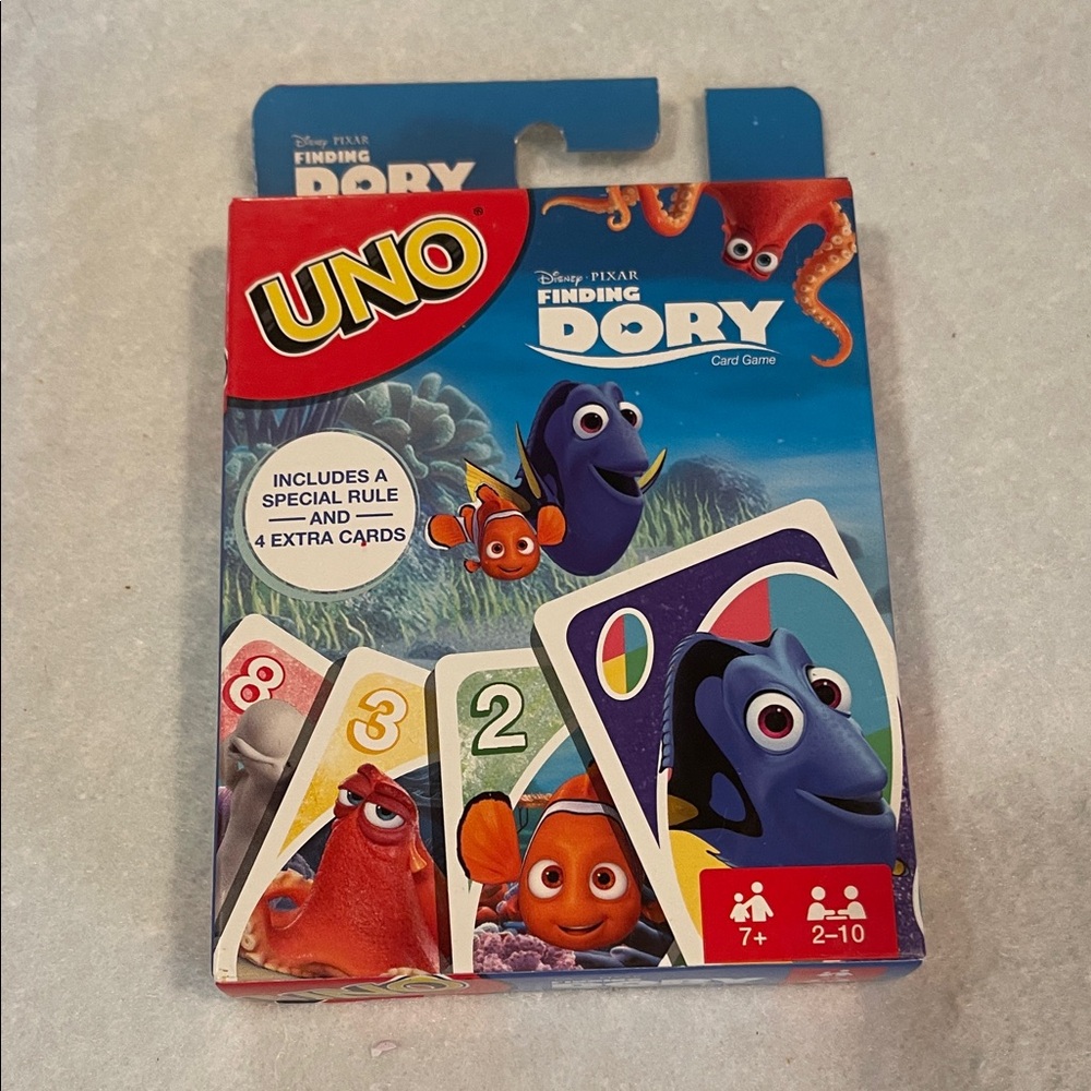Finding Dory Uno Card Game NEW Factory Sealed…Rare… Hard to find Card Game
